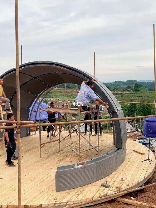 民宿   #装配式建筑   #新型建筑材料